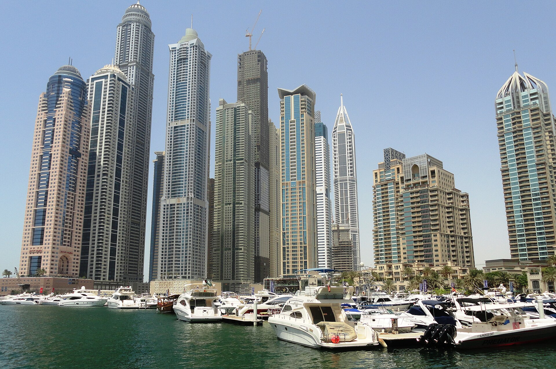Dubai Marina towers